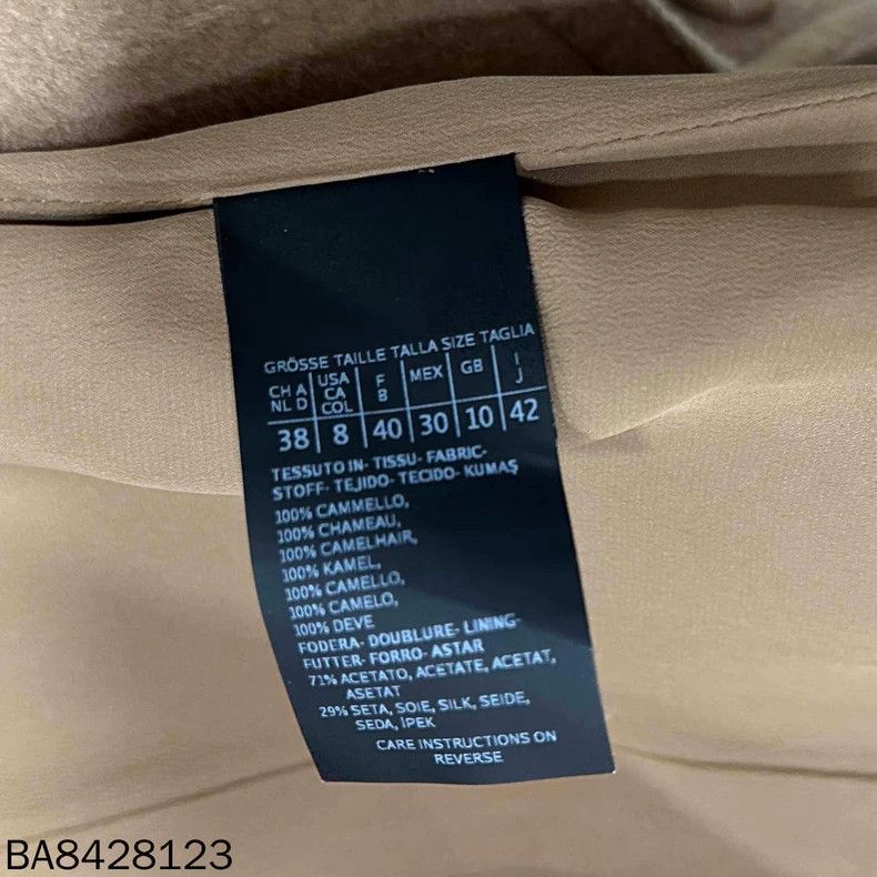 Other Max Mara Long Camel Coat in Black Elevation Size L / US 10 / IT 46 - 5 Thumbnail