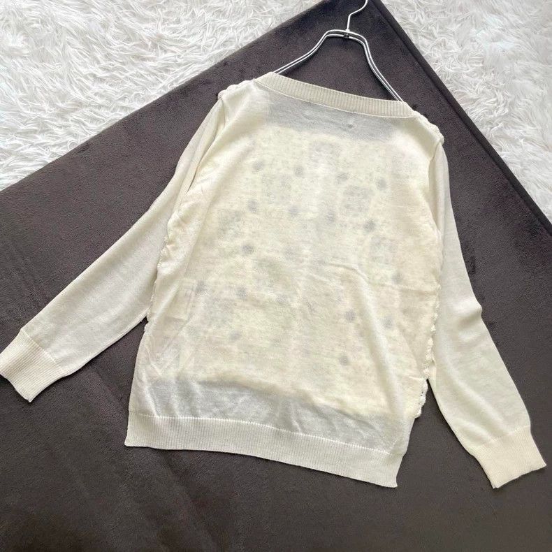 Comme des Garcons Comme Des Garcons Knitted floral cutout top Size M / US 6-8 / IT 42-44 - 4 Thumbnail