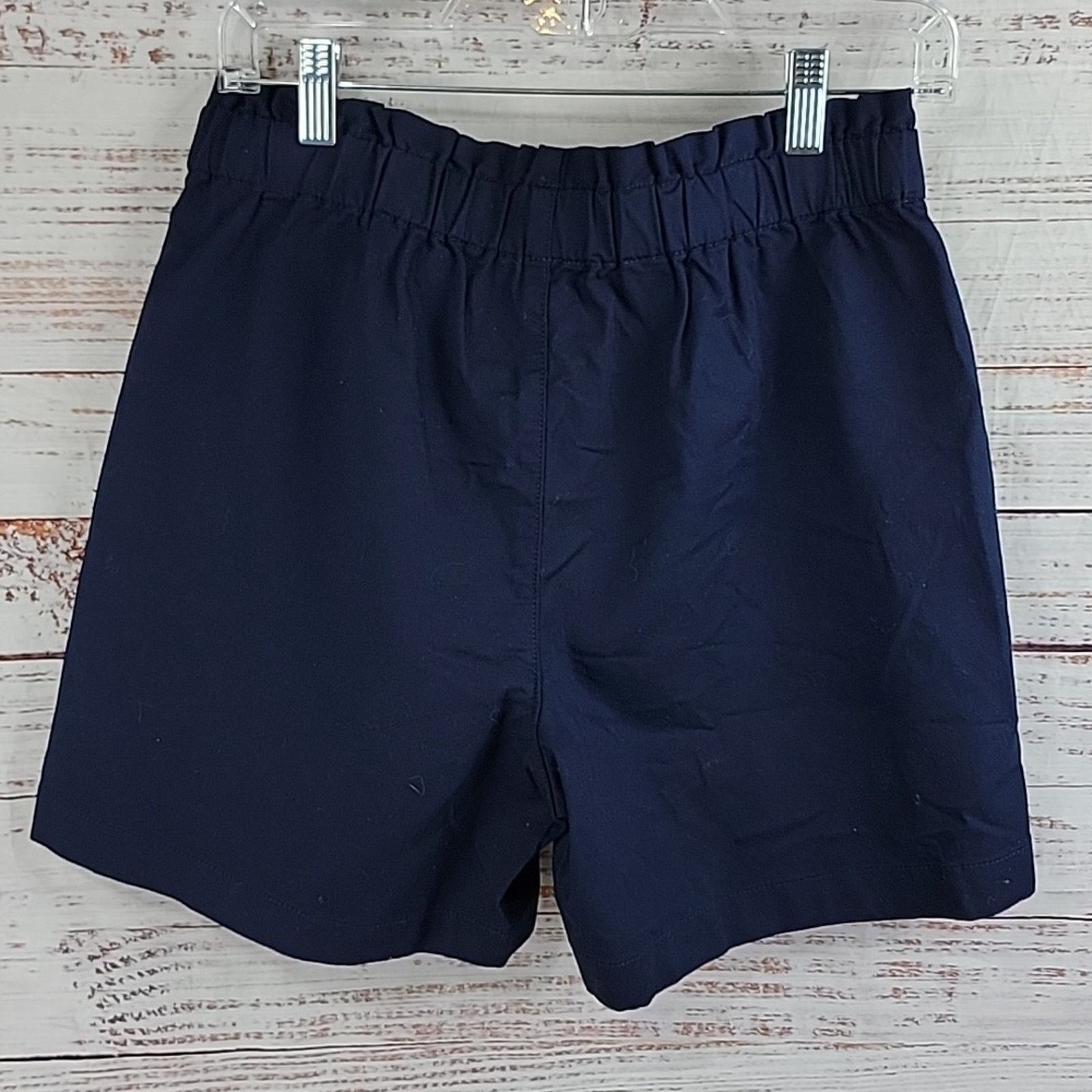 J.Crew J Crew Navy Paperbag Chino Shorts Size 2 Size 26" / US 2 / IT 38 - 13 Thumbnail