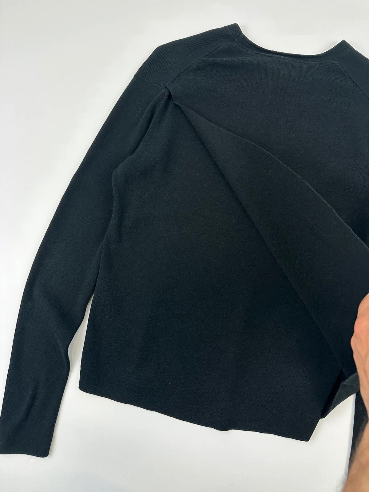 Acne Studios Acne Studio Back Structured Asymmetric Sweater Size S / US 4 / IT 40 - 5 Thumbnail