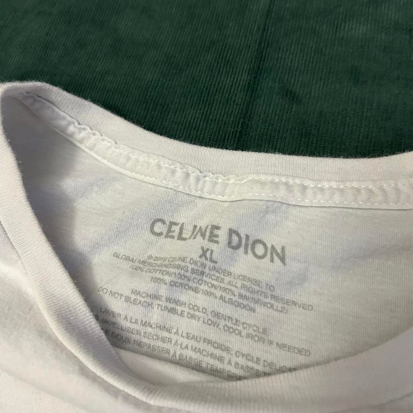 Other 2019 celine dion concert tee Size US XL / EU 56 / 4 - 5 Thumbnail