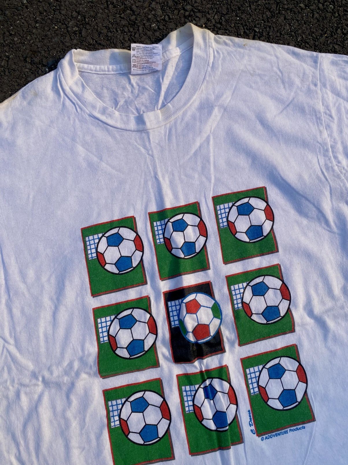 Hanes Football – vintage 90s Size US L / EU 52-54 / 3 - 3 Thumbnail