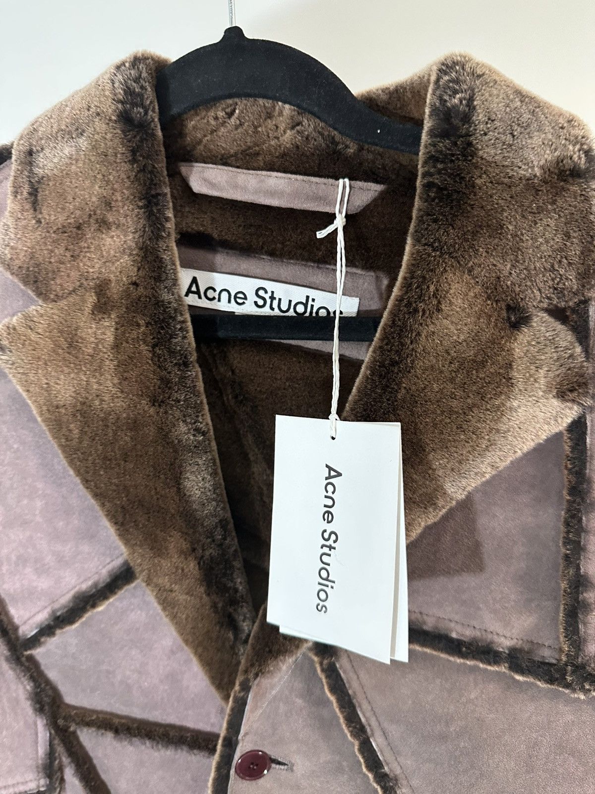 Acne Studios Acne Studios Shearling color block Vest Size US M / EU 48-50 / 2 - 6 Thumbnail