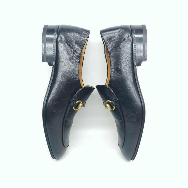Gucci Gucci Jordaan Leather Horsebit Casual Shoes - Size US 9.5 / EU 42-43 - 7 Thumbnail