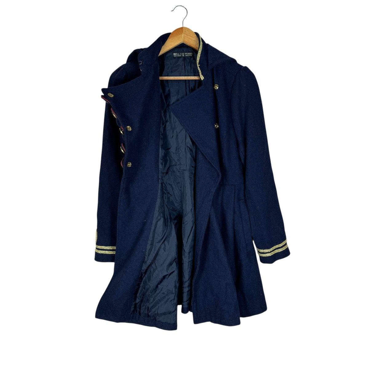 Japanese Brand 🌟HELL CAT PUNKS HOODIE NAPOLEON JACKET Size M / US 6-8 / IT 42-44 - 9 Thumbnail