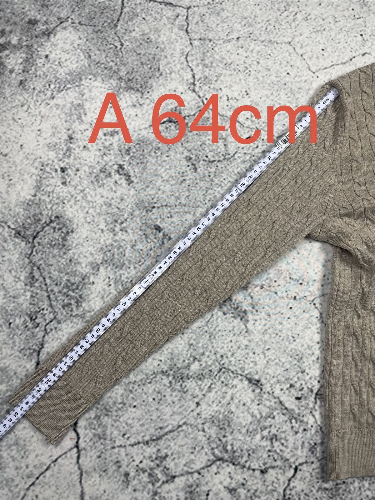 Morris Morris Stockholm M Merino Wool Cable Knit Sweater luxury egv Size US M / EU 48-50 / 2 - 9 Thumbnail