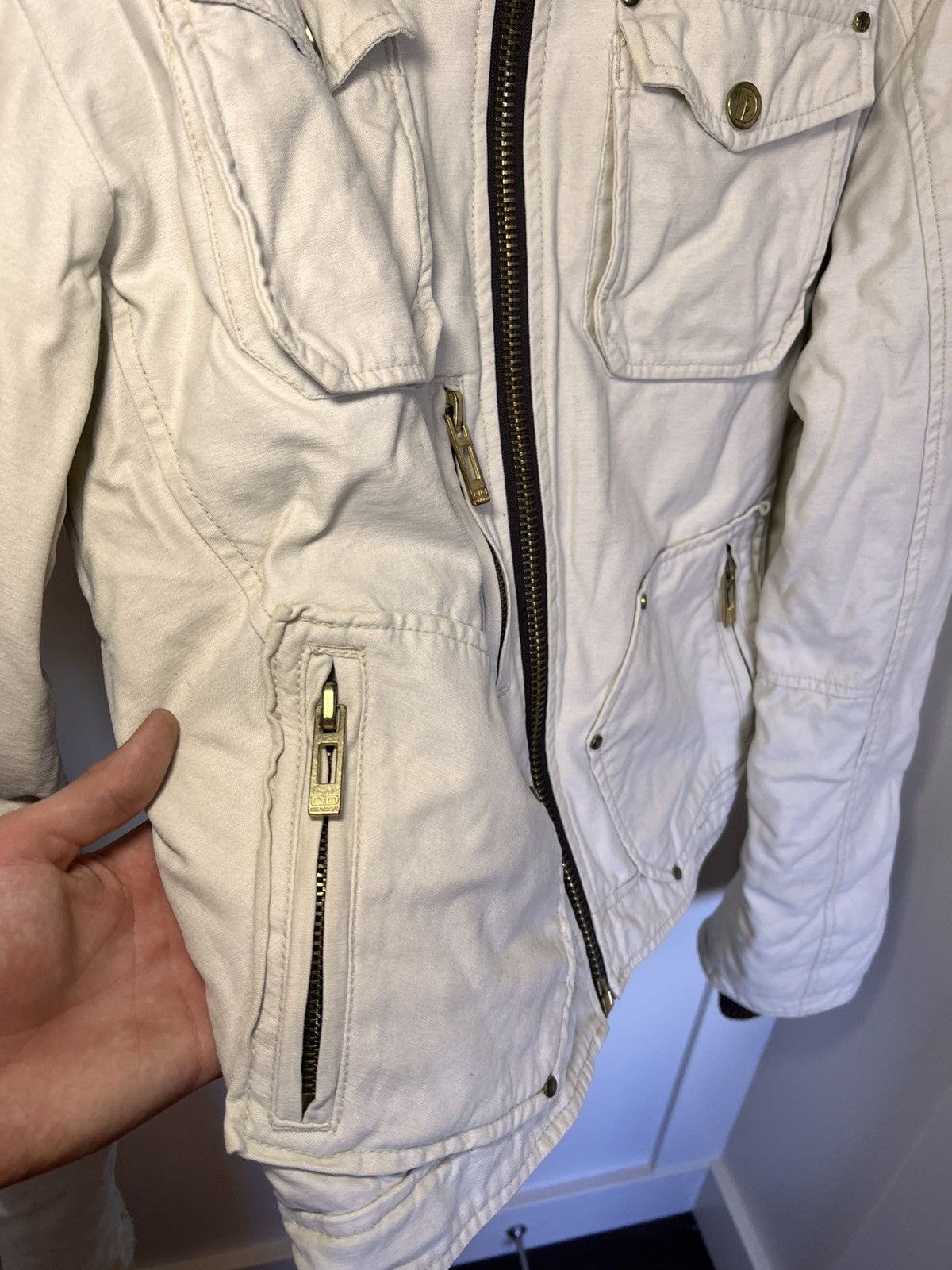Vintage Vintage J&D Flash men “cyberdog” patch studded work jacket Size US XL / EU 56 / 4 - 10 Thumbnail