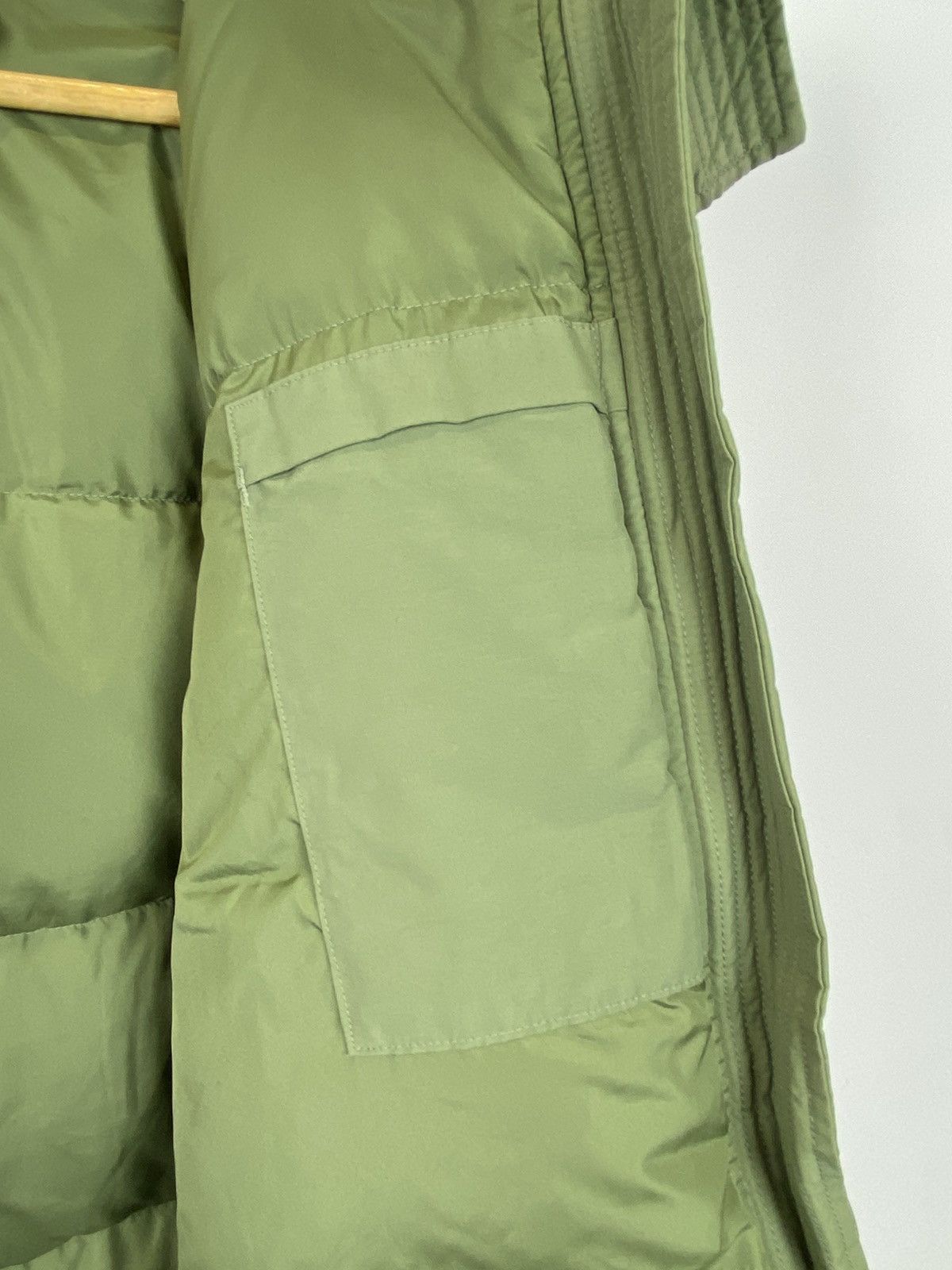 Levi's Levi’s Full Zip Parka Jacket Faux Fur Hood Size S Green Top Size S / US 4 / IT 40 - 11 Thumbnail