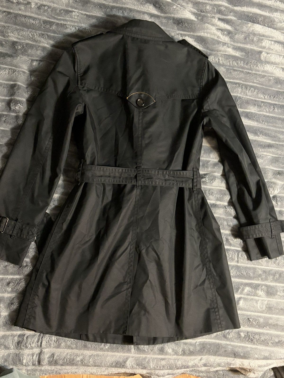 Coach Coach Black Belted Trench Coat Size M / US 6-8 / IT 42-44 - 2 Thumbnail
