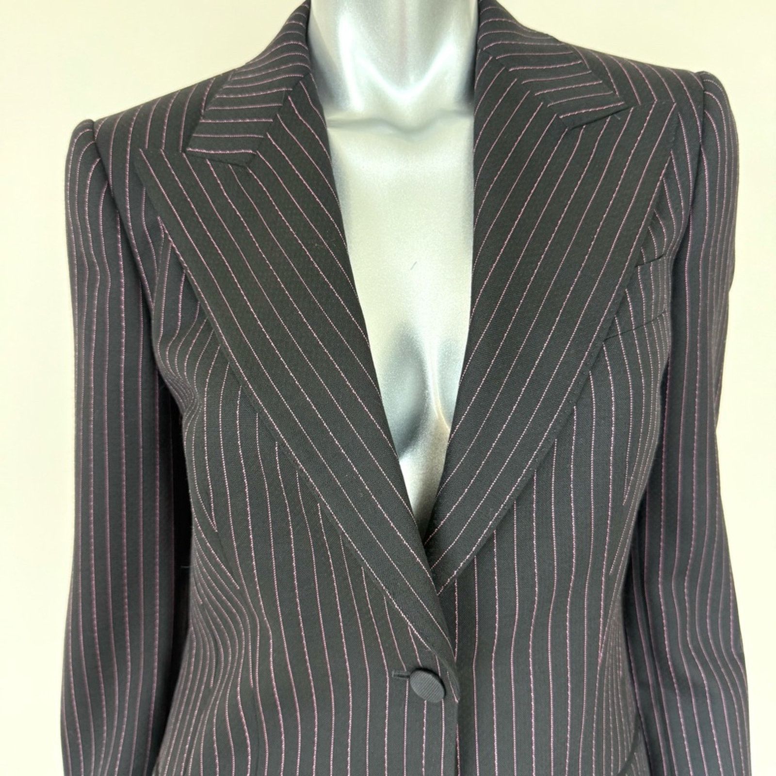 Dolce & Gabbana Dolce&Gabbana women virgin wool jacket size 42IT 6US 1650$ Size M / US 6-8 / IT 42-44 - 2 Thumbnail