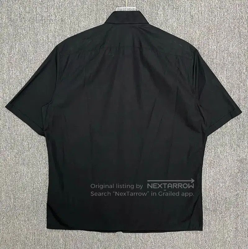 Fendi Fendi Black Cotton Short Sleeve Shirt . Size US L / EU 52-54 / 3 - 2 Thumbnail