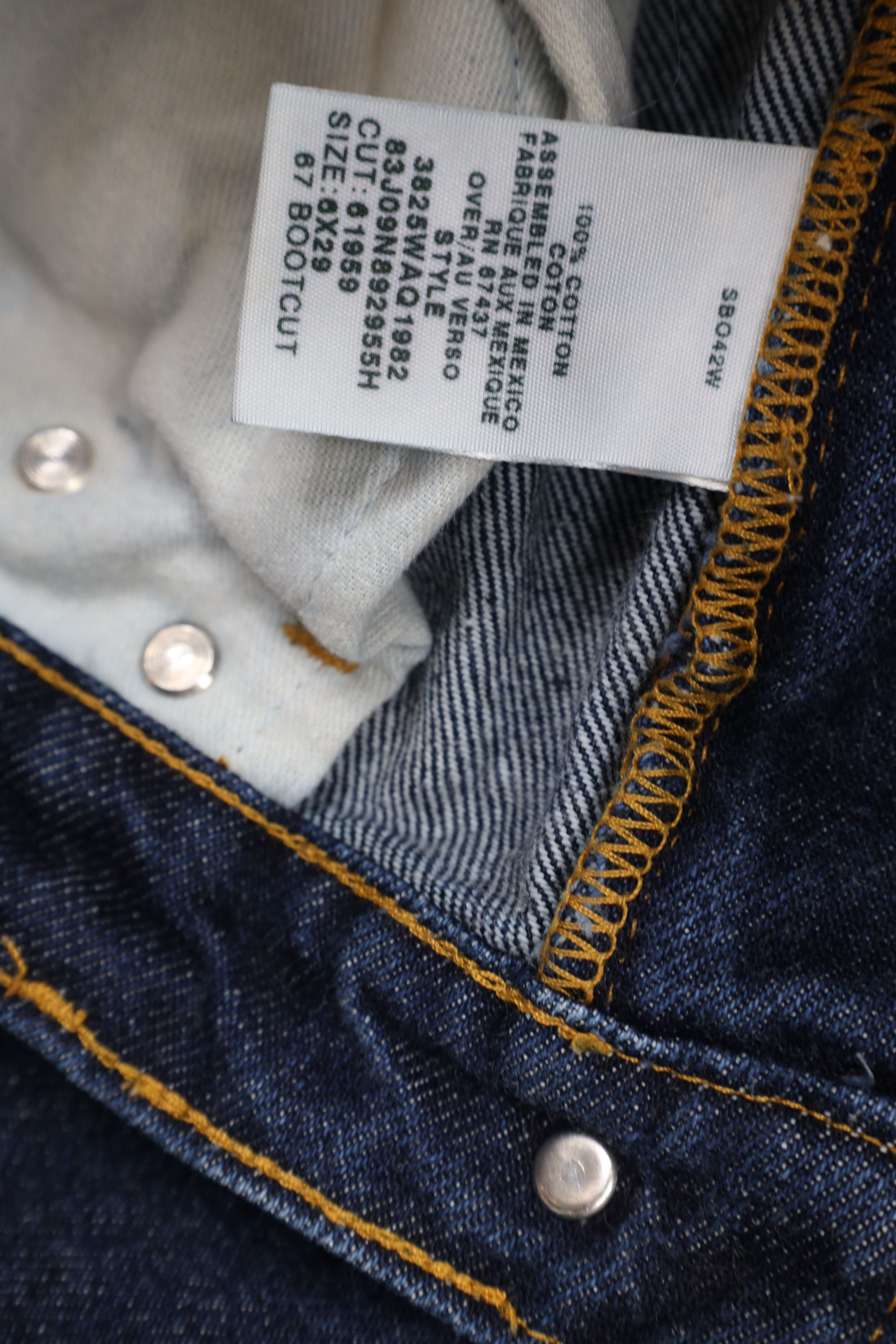 Ralph Lauren × Vintage Vintage 90s Ralph Lauren Bootcut Denim Jeans Indigo Blue Size 28" / US 6 / IT 42 - 7 Thumbnail