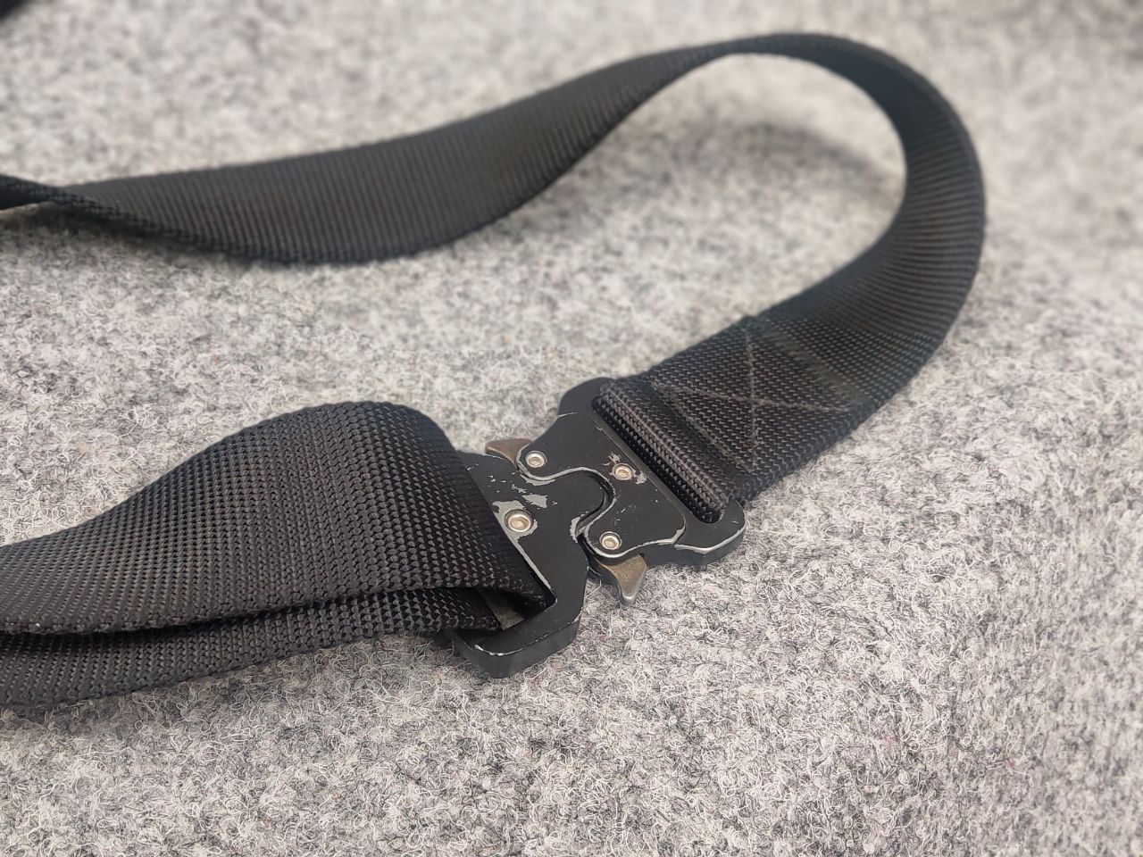 Japanese Brand Vintage Japan LGB Style Alyx Canvas Safety Buckle Belt Y2K Size ONE SIZE - 7 Thumbnail