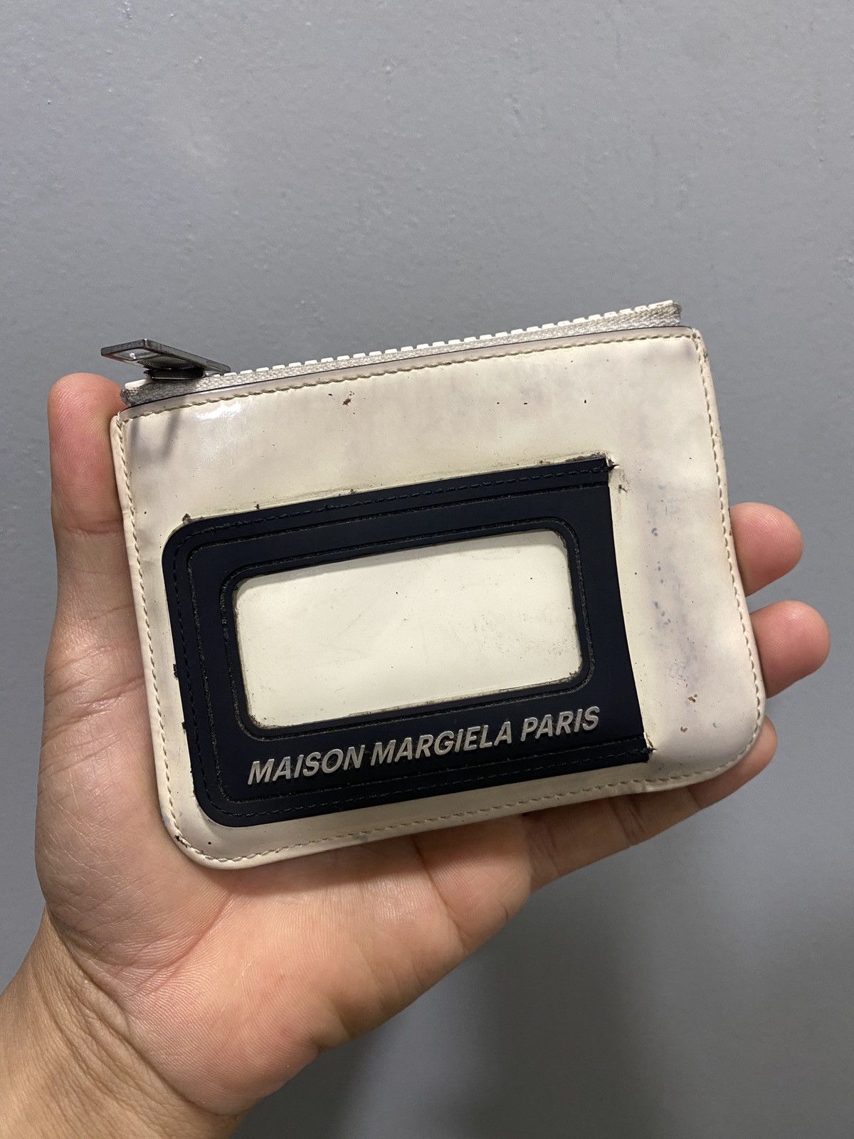 Maison Margiela Maison Margiela Black Leather Card Holder Size ONE SIZE - 2 Thumbnail