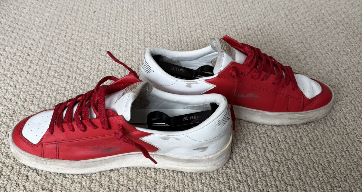 Golden Goose Golden Goose Stardan Red Size US 10 / EU 43 - 6 Thumbnail
