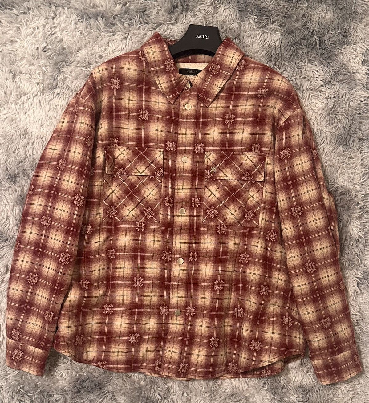 Amiri Amiri Padded Overshirt Size US XXL / EU 58 / 5 - 2 Thumbnail