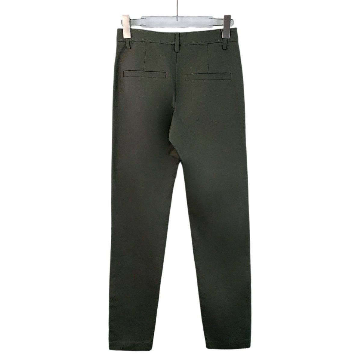 Brunello Cucinelli Brunello Cucinelli Green Straight-leg Casual Pants K26WX Size 25" / US 0 / IT 36 - 2 Thumbnail