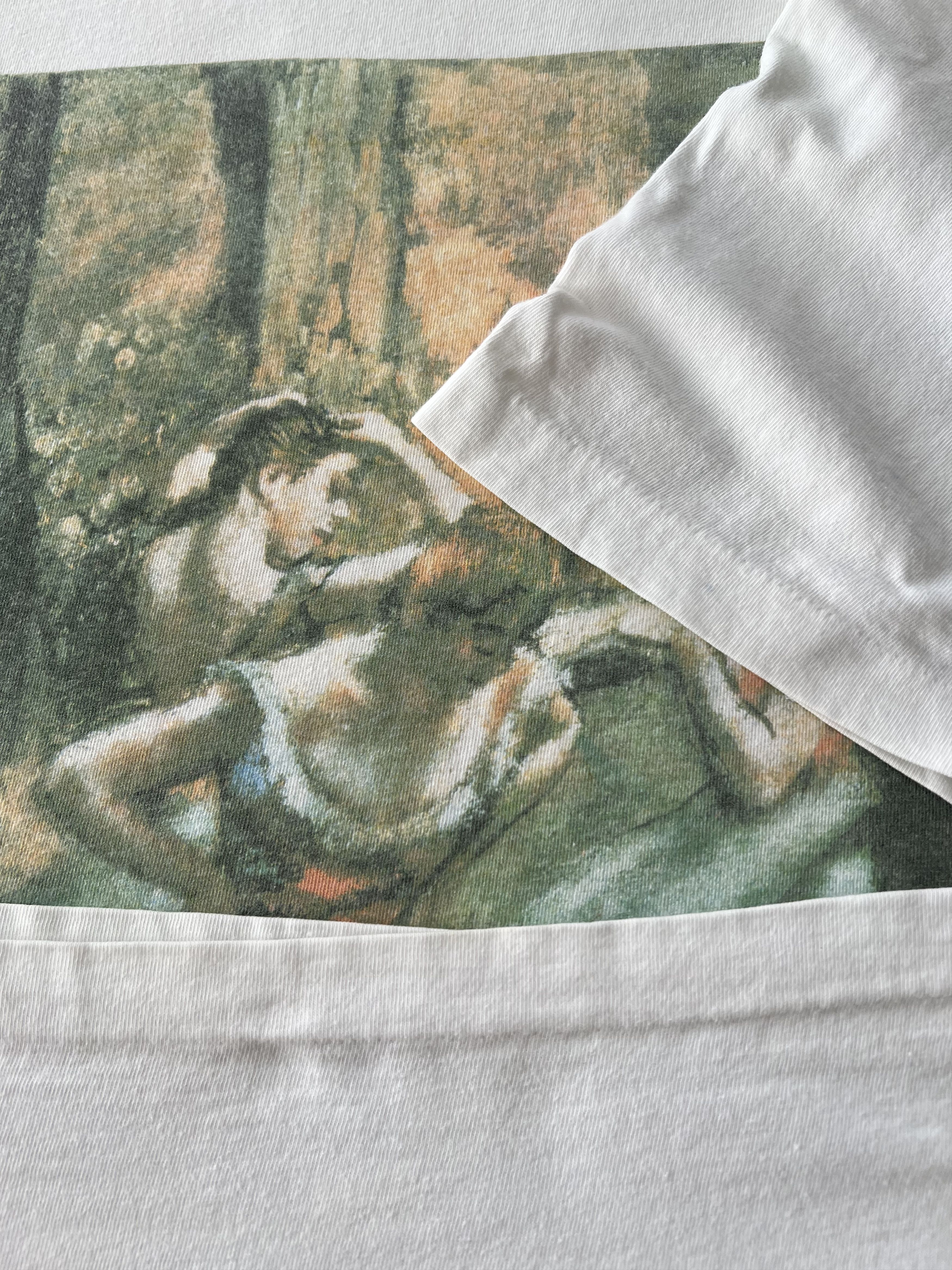 Arts & Science Vintage 90s Edgar Degas Dancers, Pink and Green 1890 T-shirt Size US L / EU 52-54 / 3 - 7 Thumbnail