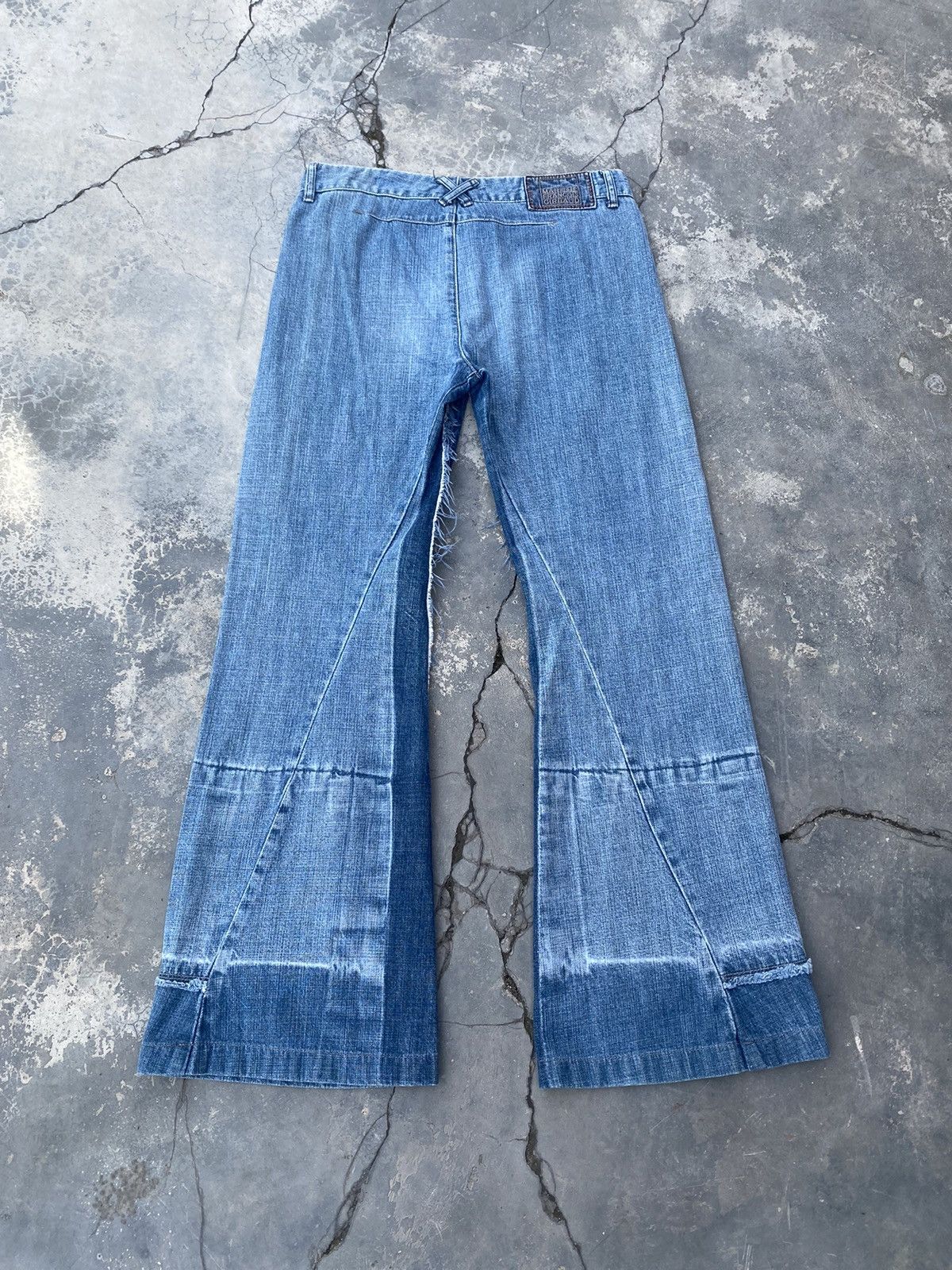 Marithe + Francois Girbaud Marithe Francois Girbaud Rework Flare Size 30" / US 8 / IT 44 - 5 Thumbnail
