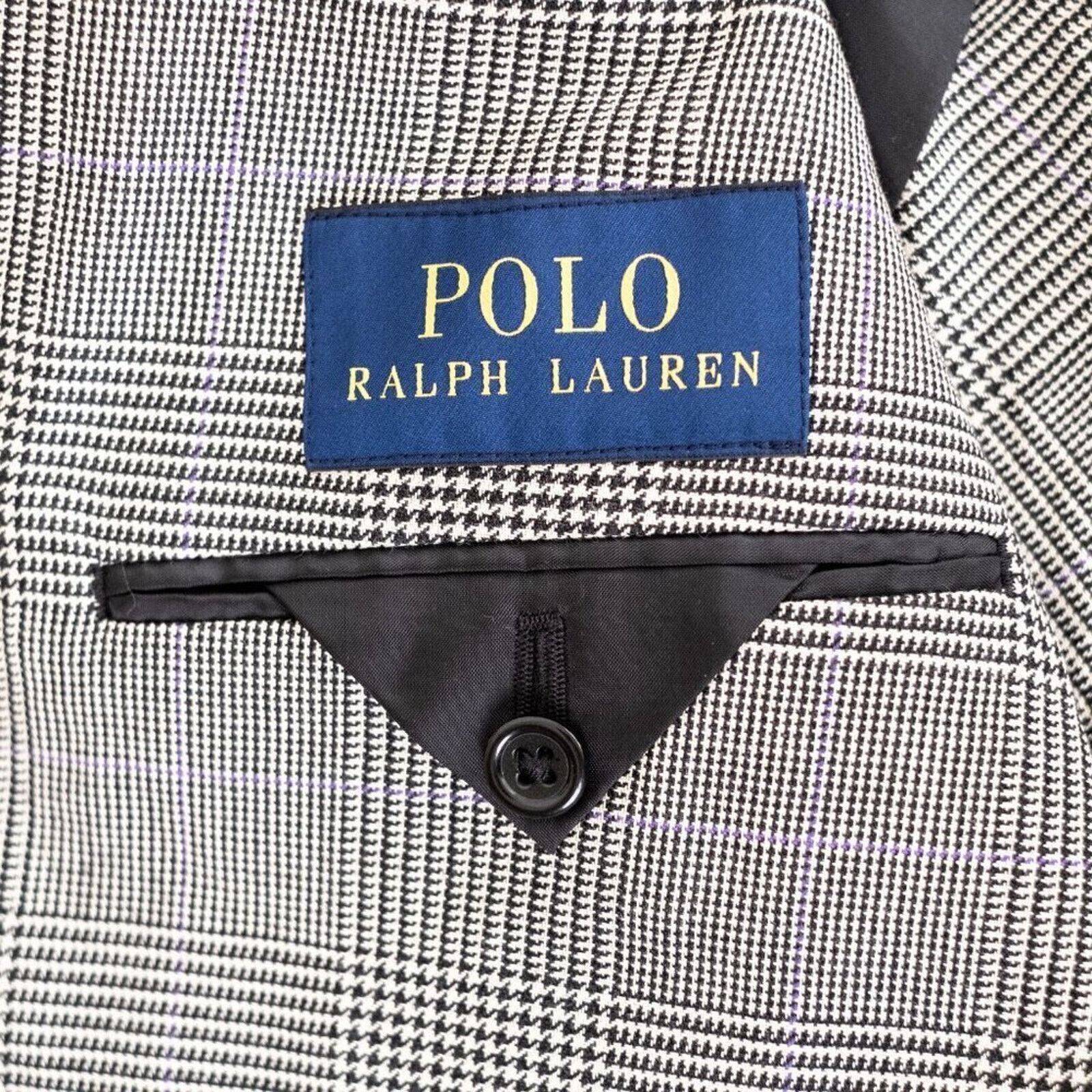 Polo Ralph Lauren NWT Polo Ralph Lauren Glen Plaid Double Breasted Blazer 42R Size 42R - 13 Thumbnail