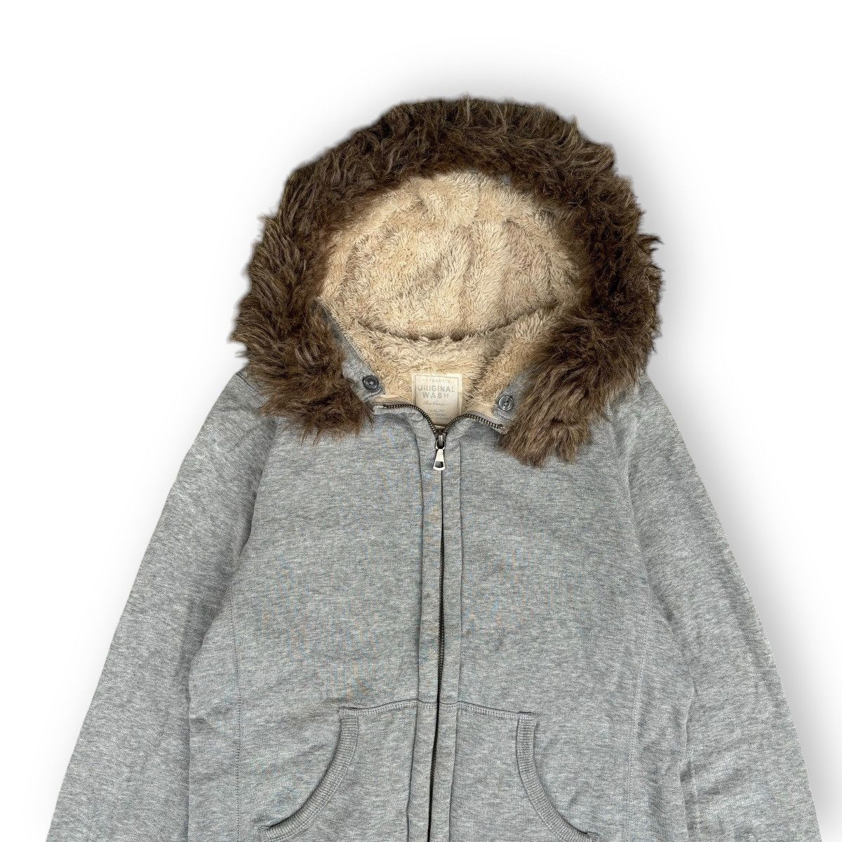 Uniqlo Ifsixwasnine LGB Style furfaux jacket vintage Y2K japan Size L / US 10 / IT 46 - 3 Thumbnail