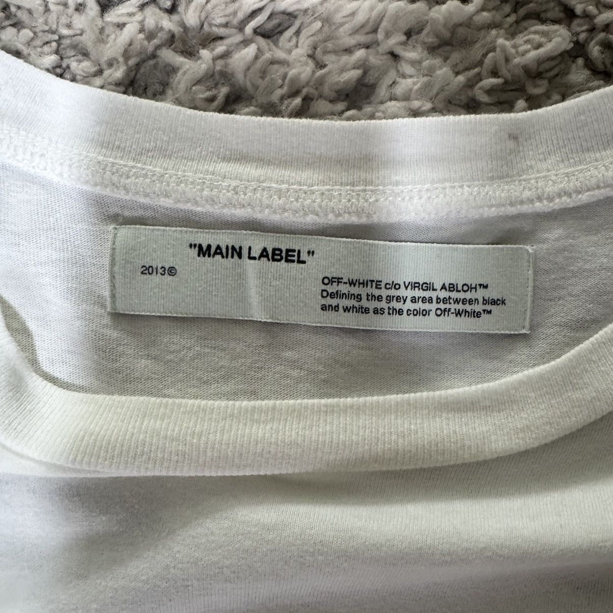 Off-White Off-White Embroidered Logo T-Shirt Size US L / EU 52-54 / 3 - 4 Thumbnail
