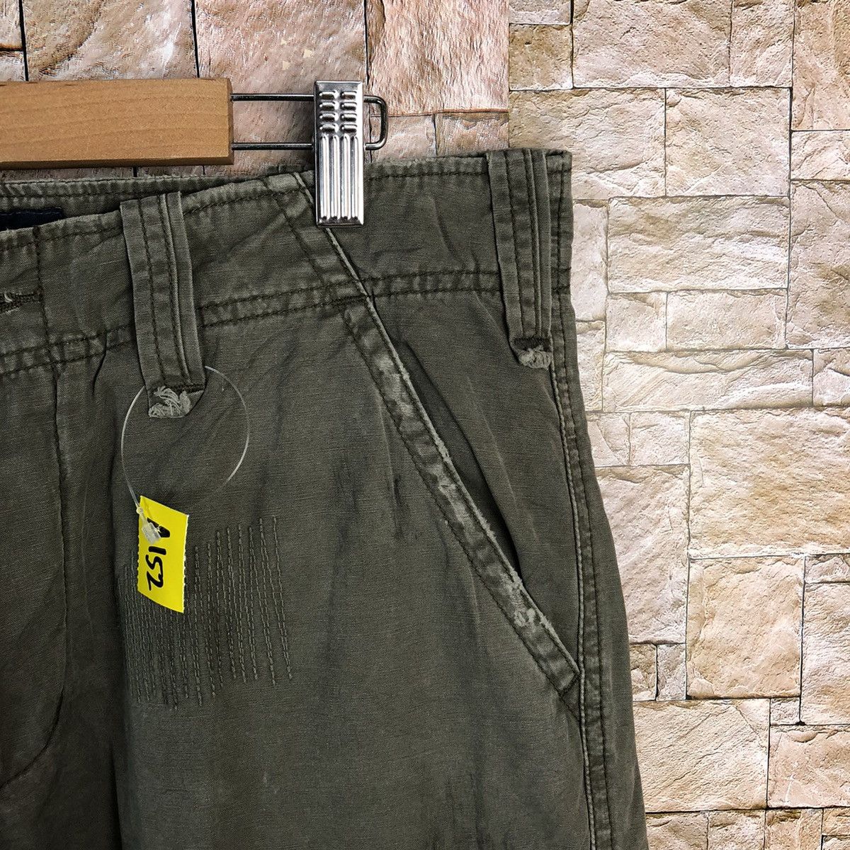Alpha Industries Alpha Industrie Grey Cargo Multipocket Pants #A152 Size US 31 - 8 Thumbnail