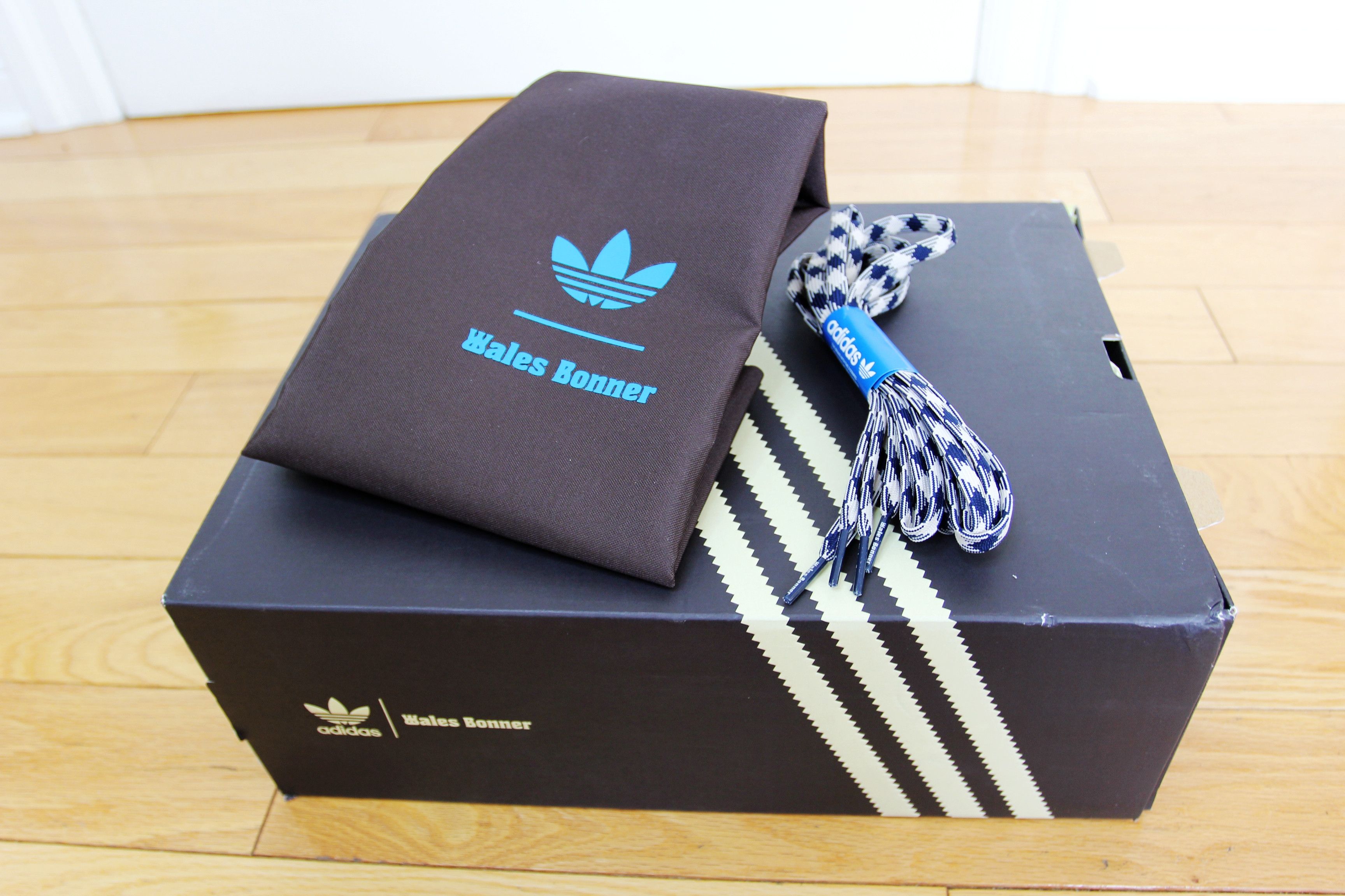 Adidas × Wales Bonner BNWT AW25 WALES BONNER x ADIDAS SUPERSTAR HI SNEAKERS 12 Size US 12 / EU 45 - 7 Thumbnail