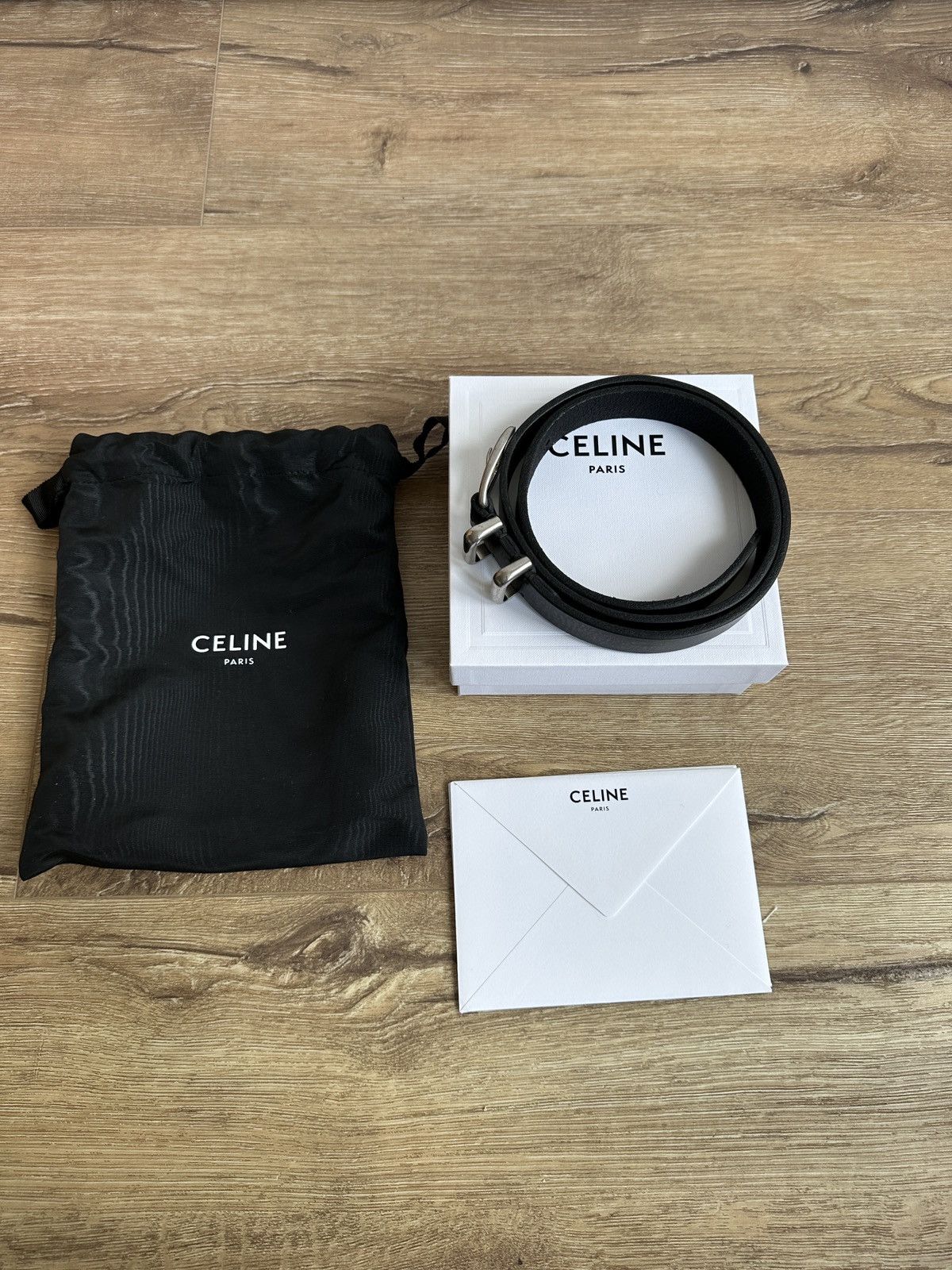 Celine Celine Western Belt 2 Vegetal Calfskin Hedi Slimane Size ONE SIZE - 5 Thumbnail