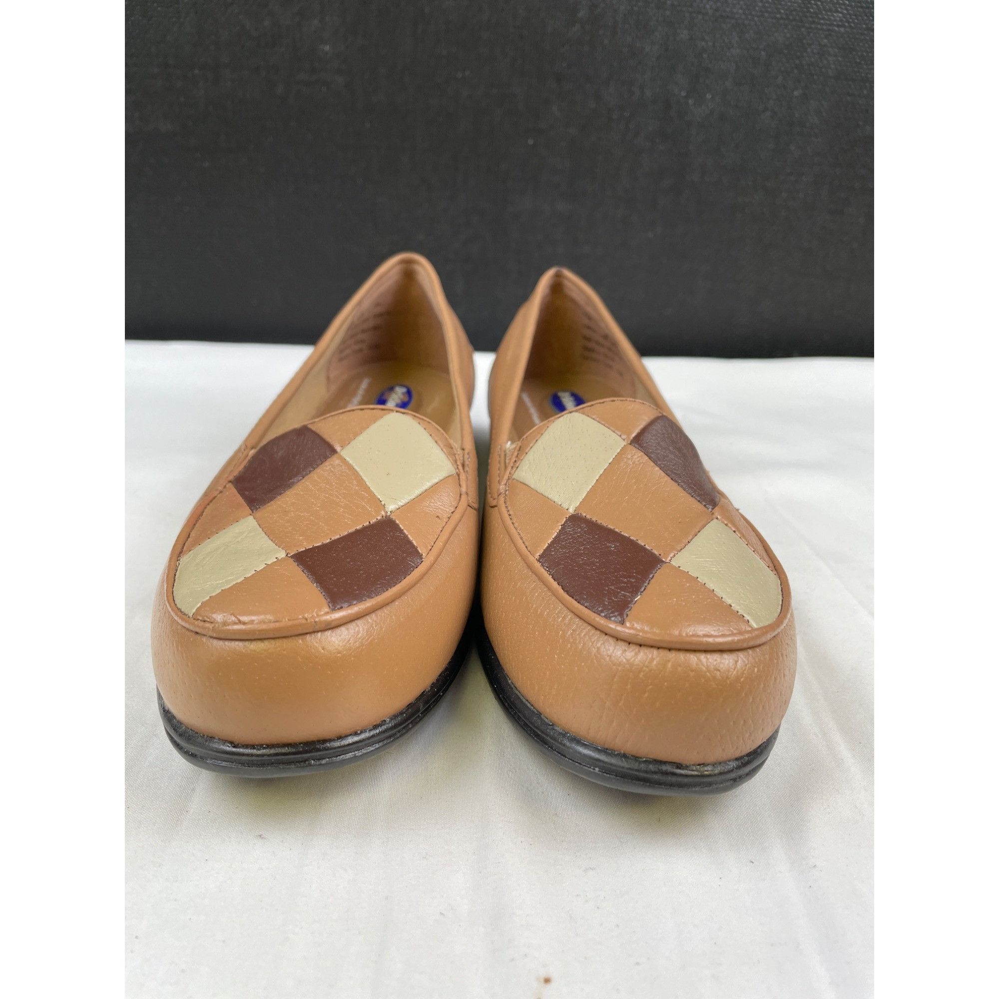 Other Dr Scholls Women's Leather Tan/Multi Shoes, Slip on/ Flats Size US 7.5 / IT 37.5 - 2 Thumbnail