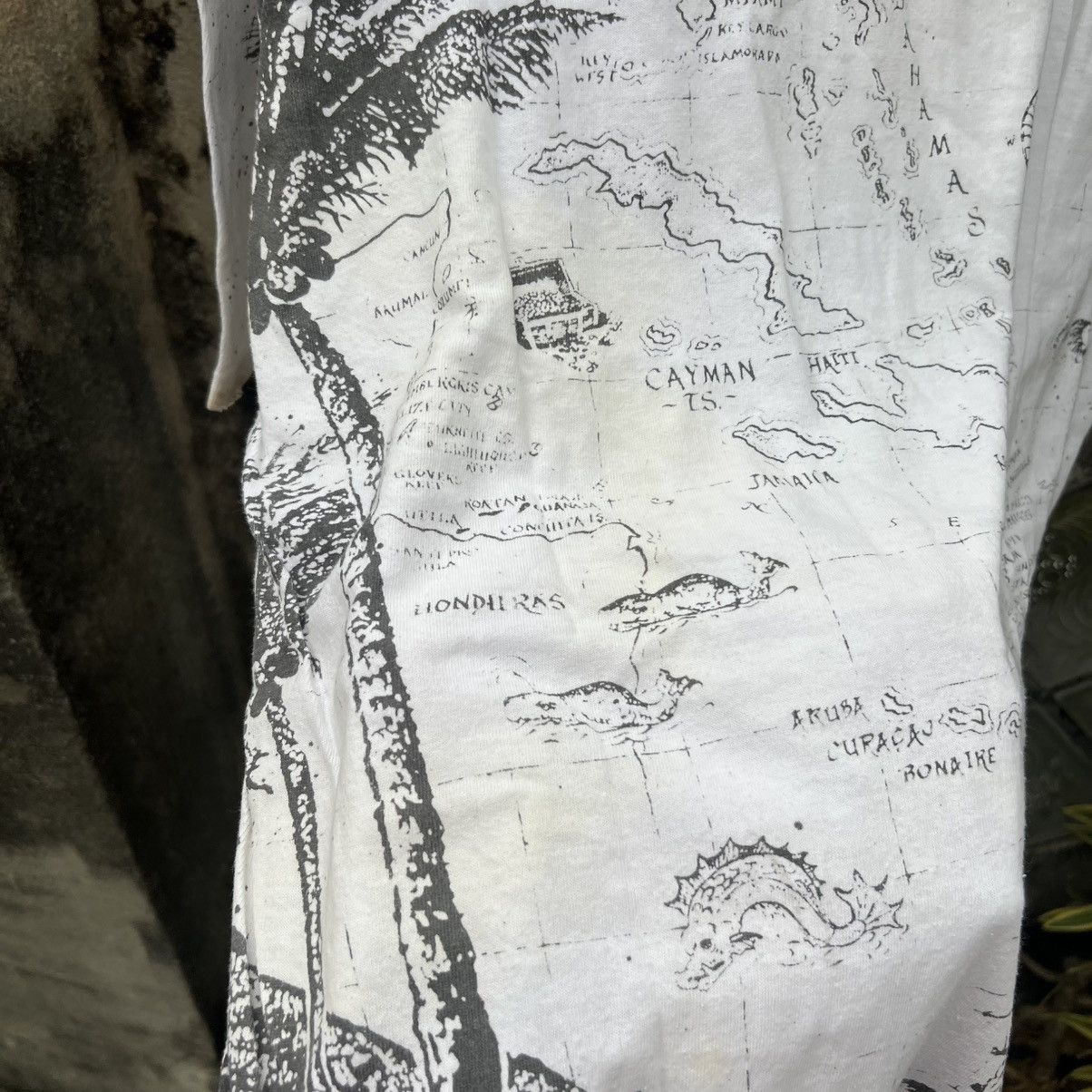 Vintage “VINTAGE” FULLPRINT MAP TEE Size US XL / EU 56 / 4 - 13 Thumbnail