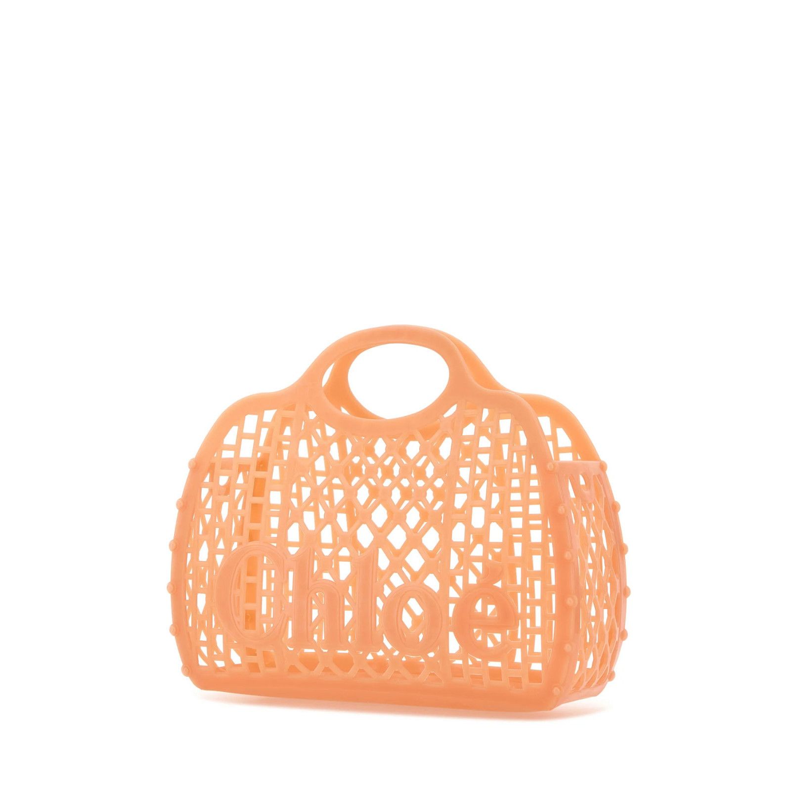 Chloe Chloe Cage Orange Top Handle Bag New & Authentic Size ONE SIZE - 2 Thumbnail
