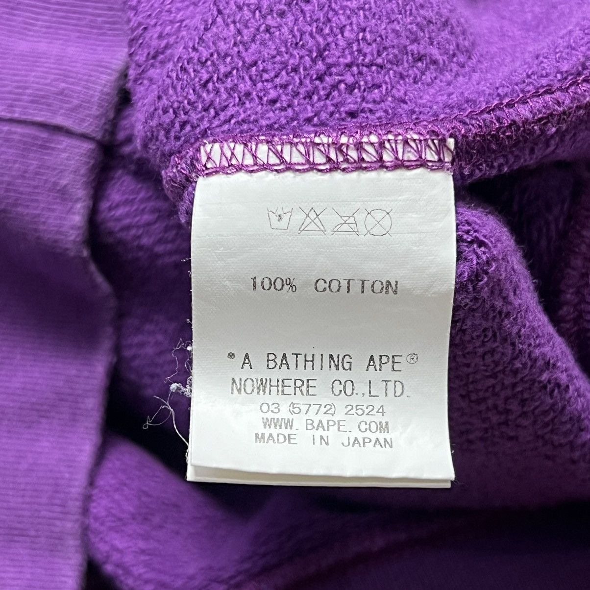 Bape Bape Purple Camo Shark Zip Hoodie Size US M / EU 48-50 / 2 - 4 Thumbnail
