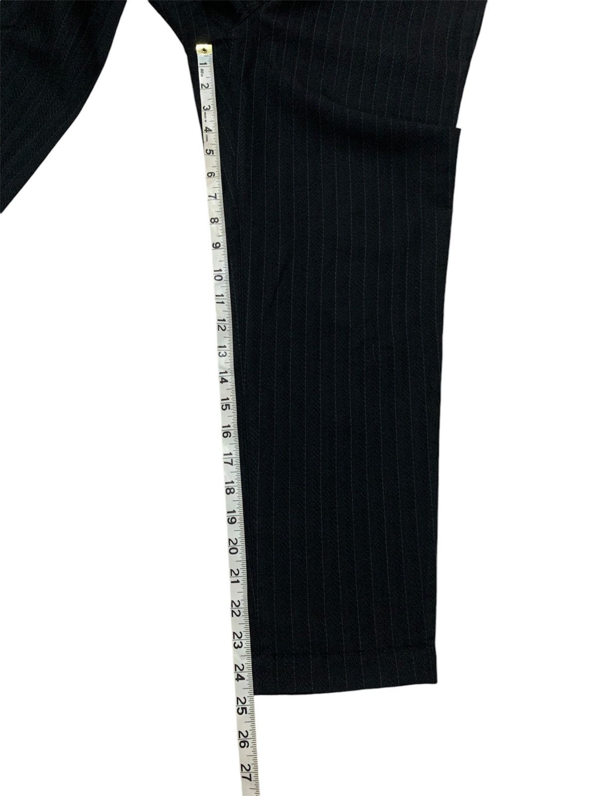 Comme des Garcons × Designer × Japanese Brand Comme des garcons Striped trousers wool pants Size US 30 / EU 46 - 7 Thumbnail