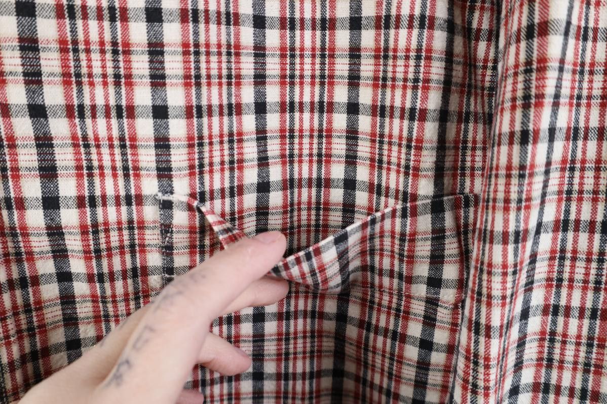 Eddie Bauer Vintage 90s Eddie Bauer Canvas Collared Button Down Shirt Size US L / EU 52-54 / 3 - 4 Thumbnail