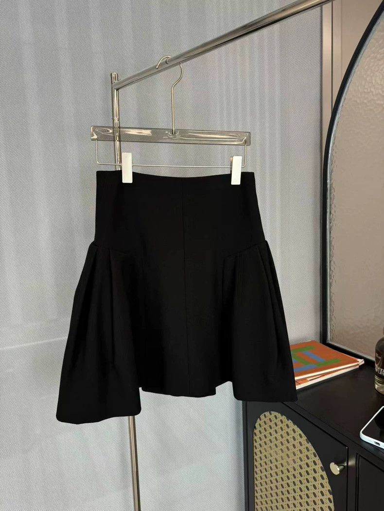 Dior Dior Black pleated skirt Size 24" / US 00 / IT 34 - 1 Thumbnail