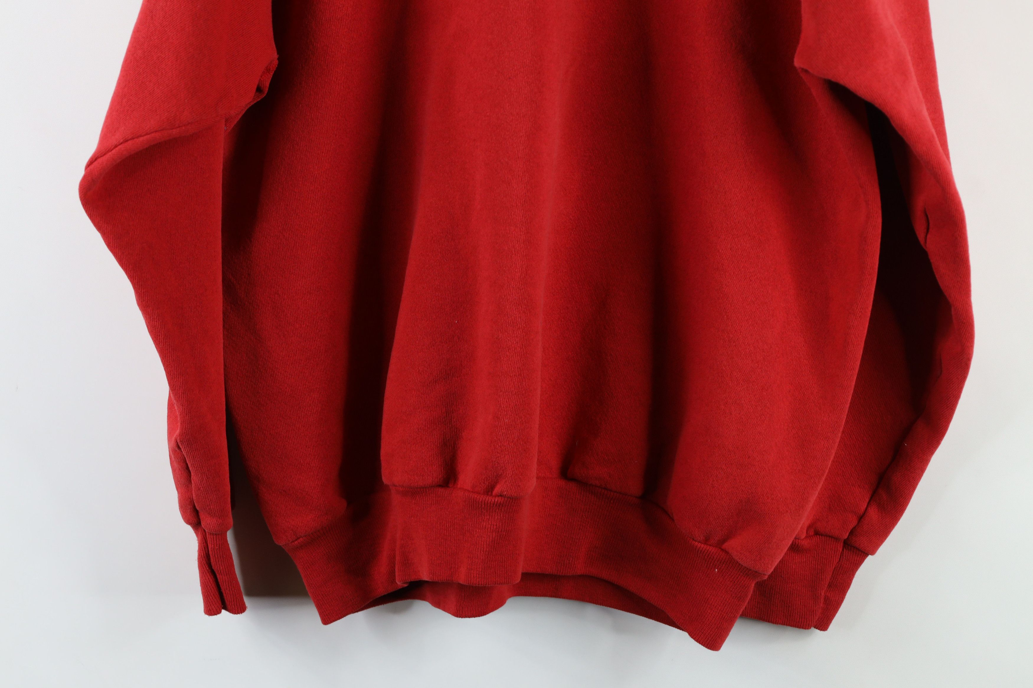Vintage Vintage 90s Streetwear Farmhouse Turtleneck Sweatshirt USA Size XL / US 12-14 / IT 48-50 - 14 Thumbnail