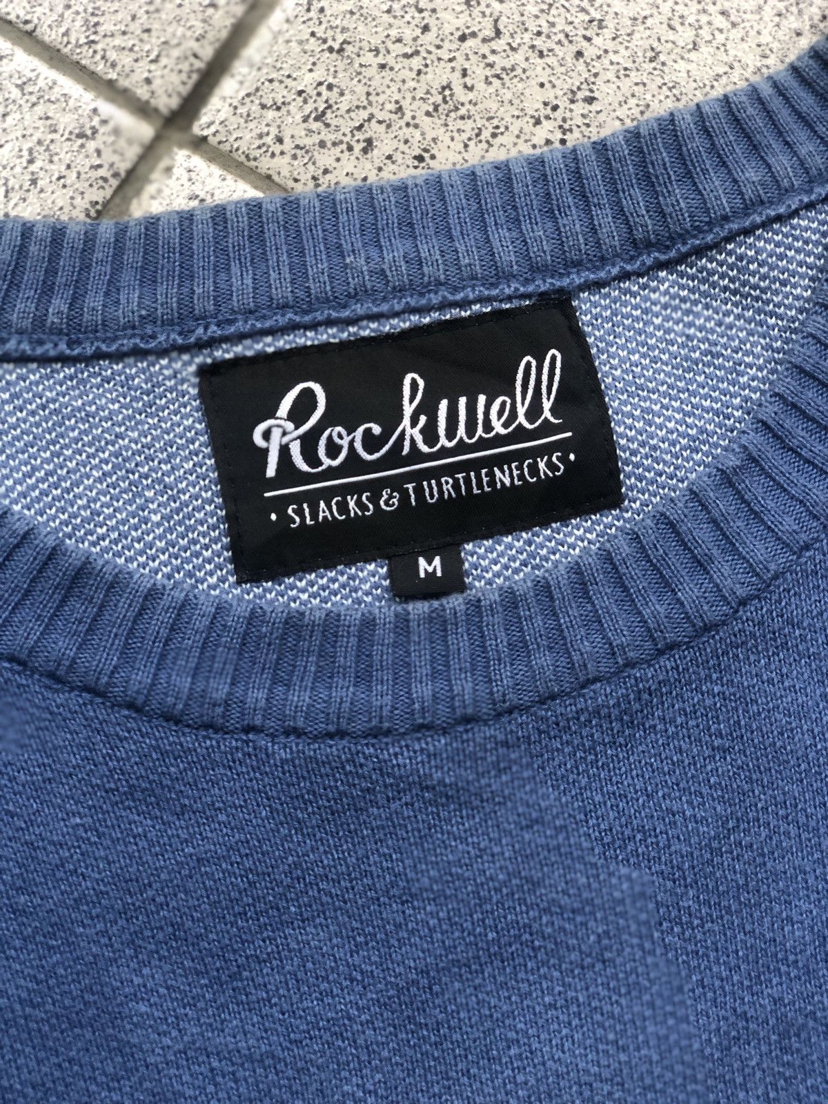 Parra × Rockwell By Parra Rockwell by Parra Blue Crewneck Sweater Knitwear Size US M / EU 48-50 / 2 - 10 Thumbnail