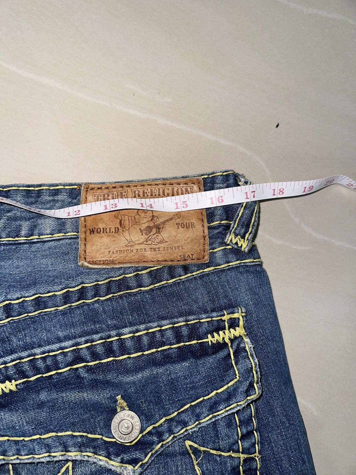 True Religion × Vintage True Religion jeans Size US 32 / EU 48 - 9 Thumbnail