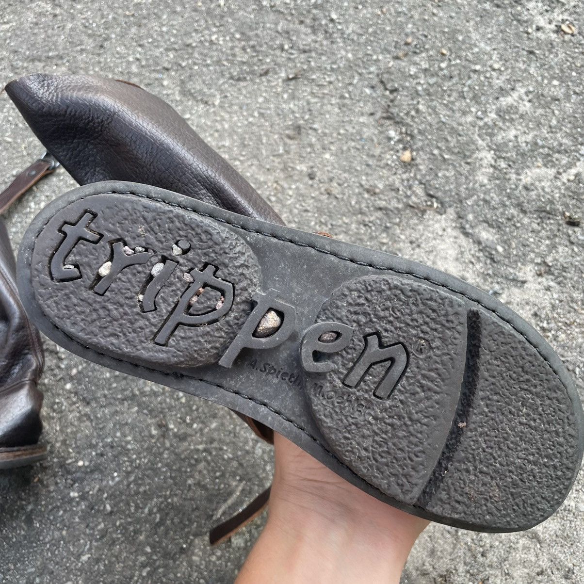 Trippen 38 Trippen vintage leather boots shoes ma opium wings as98 Size US 5.5 / EU 38 - 4 Thumbnail