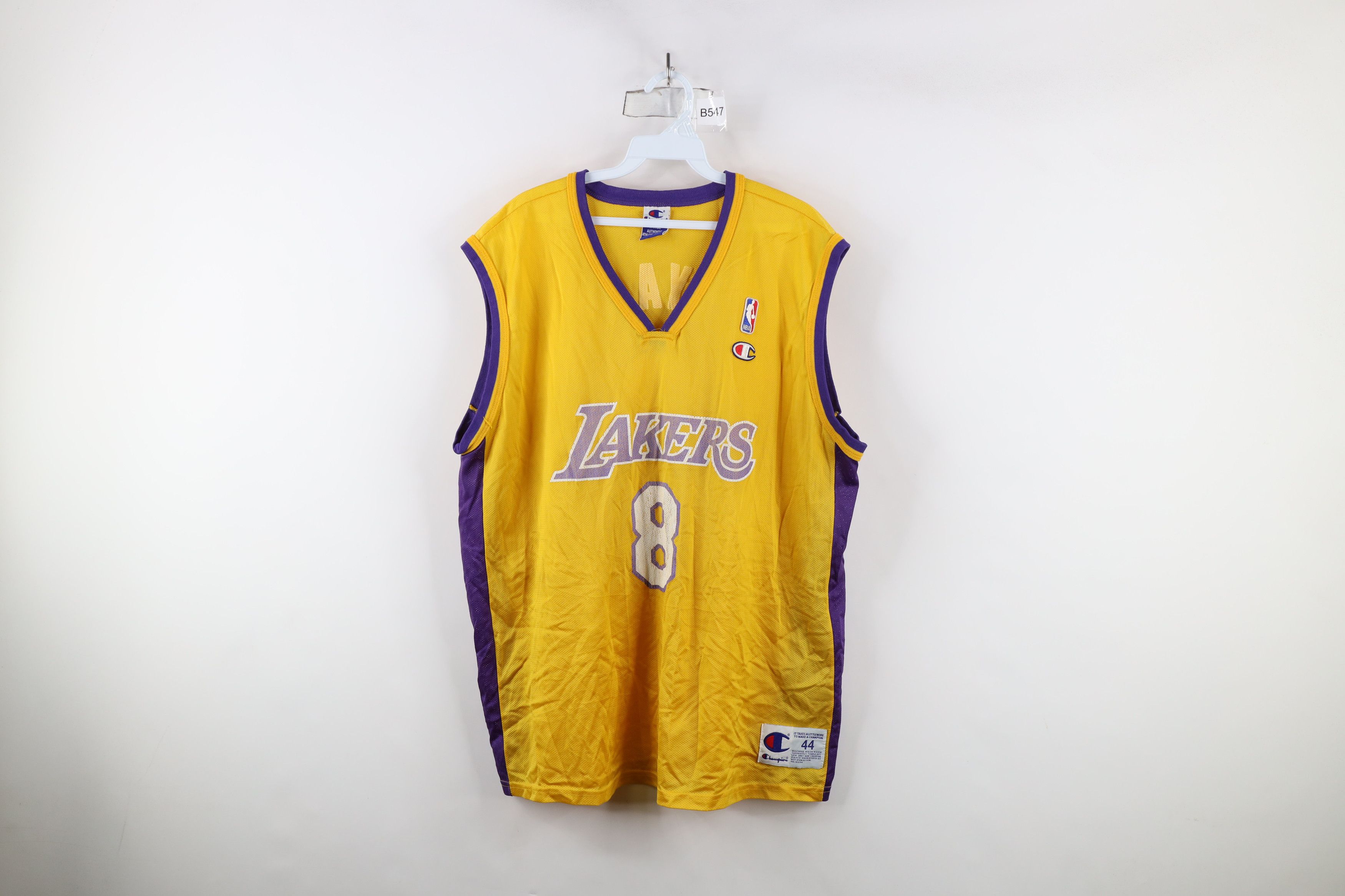 Vintage 90s Champion Los Angeles Lakers Basketball Jersey #8