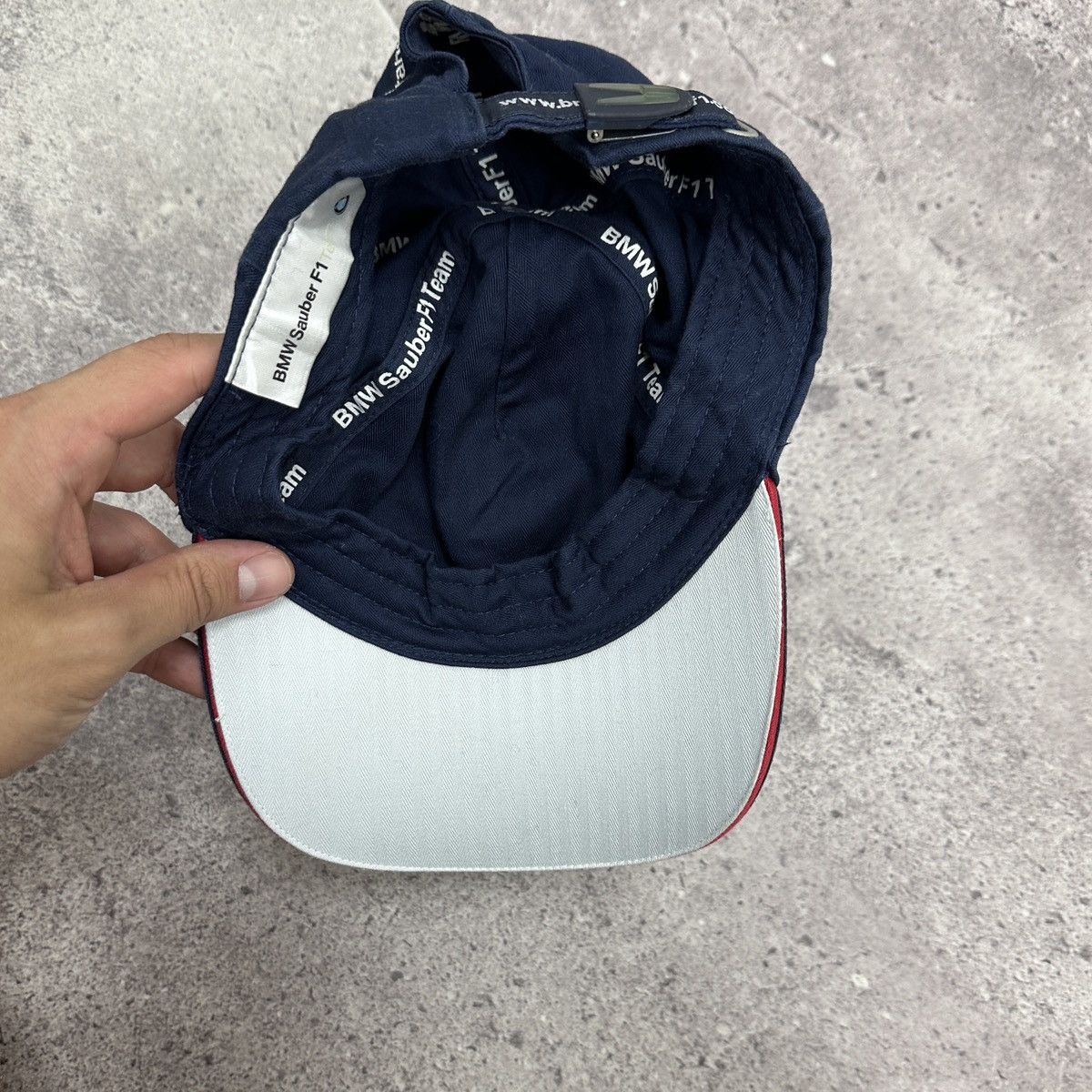BMW Vintage 00s BMW Sauber F1 Racing Grand Prix Formula 1 cap Size ONE SIZE - 7 Thumbnail