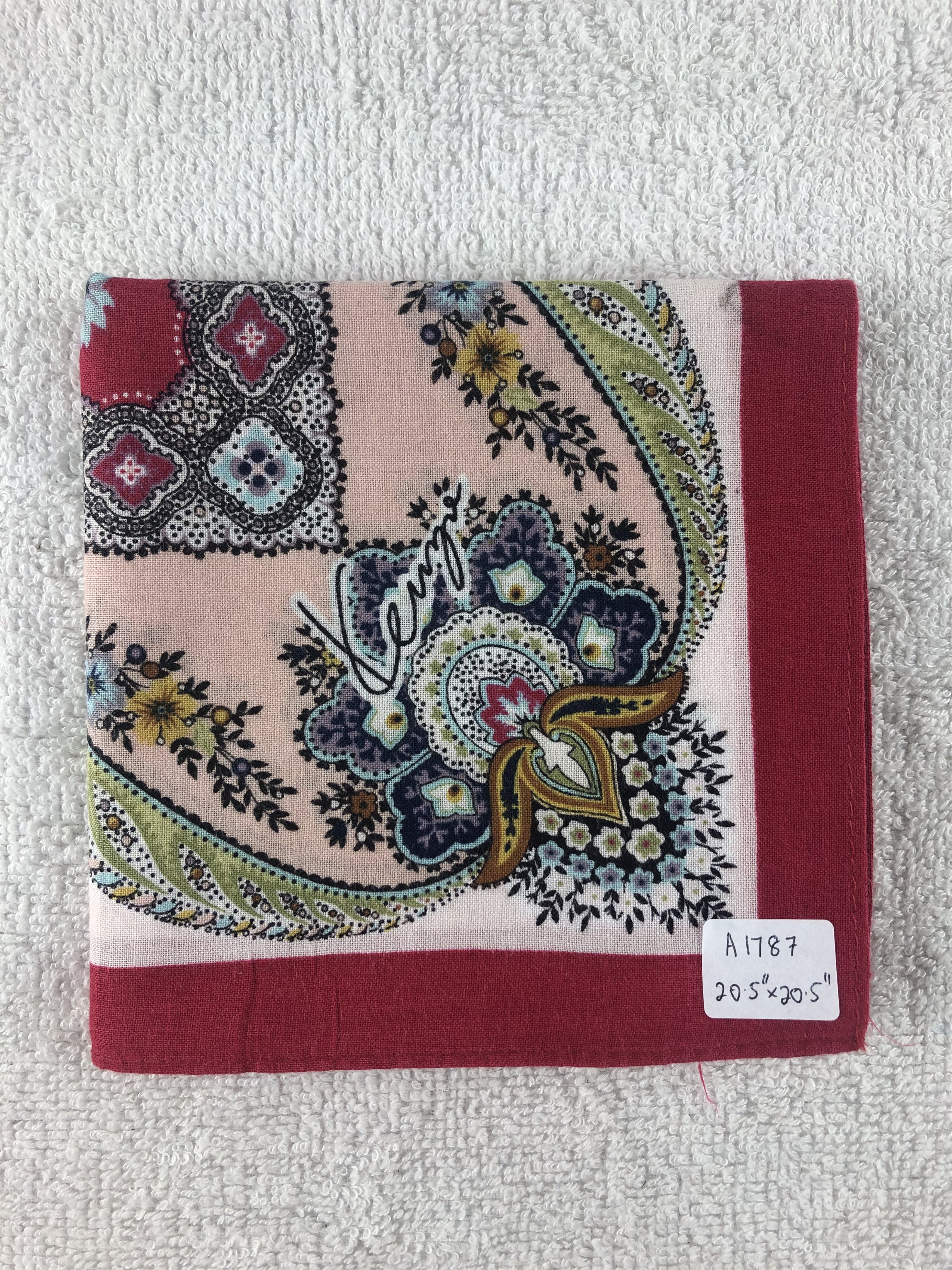 Kenzo Kenzo Paislee Handkerchief / Bandana / Neckerchief Size ONE SIZE - 6 Thumbnail