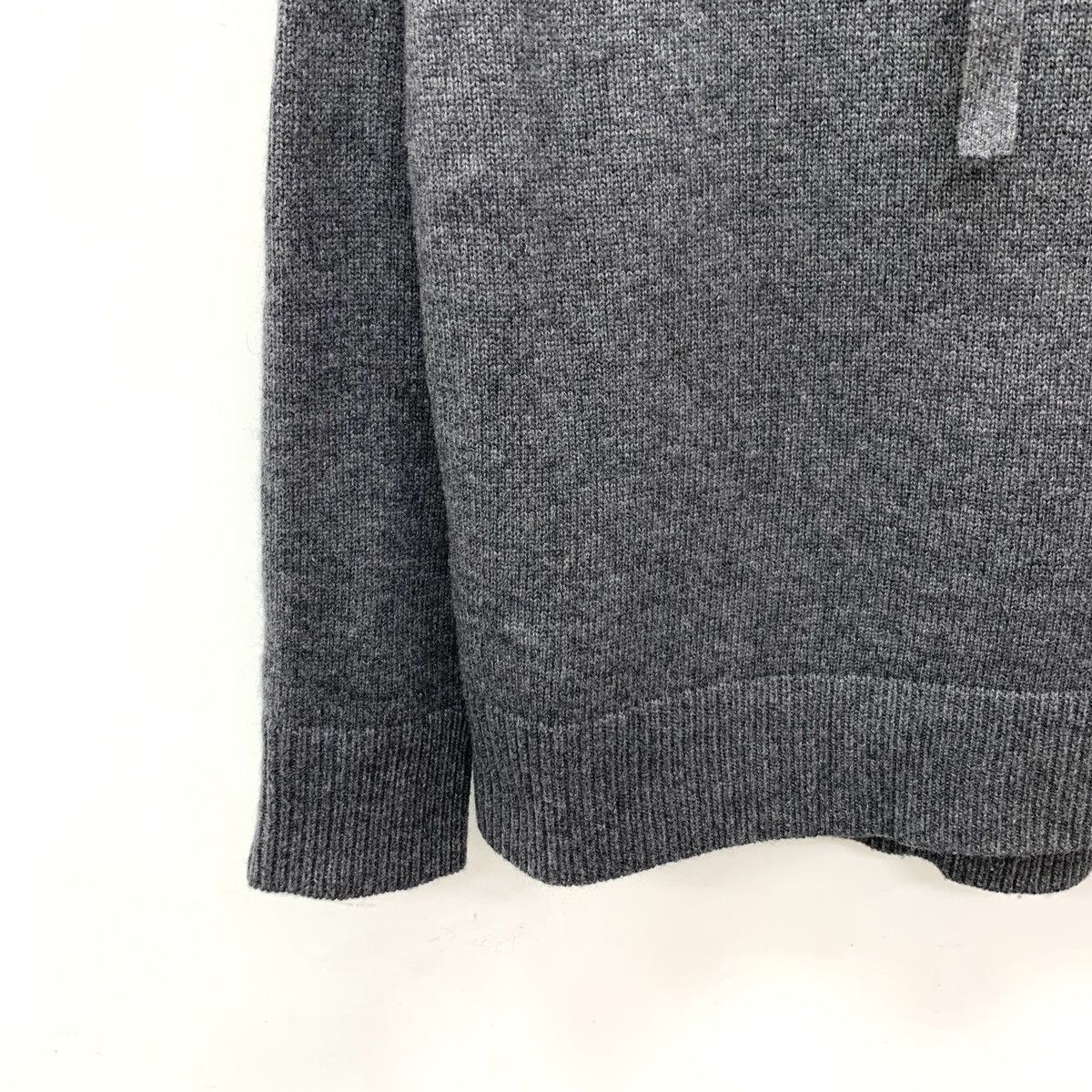 Max Mara Maxmara Wool Hooded Long Sleeve Knit Sweater K26WX Size XS / US 0-2 / IT 36-38 - 4 Thumbnail