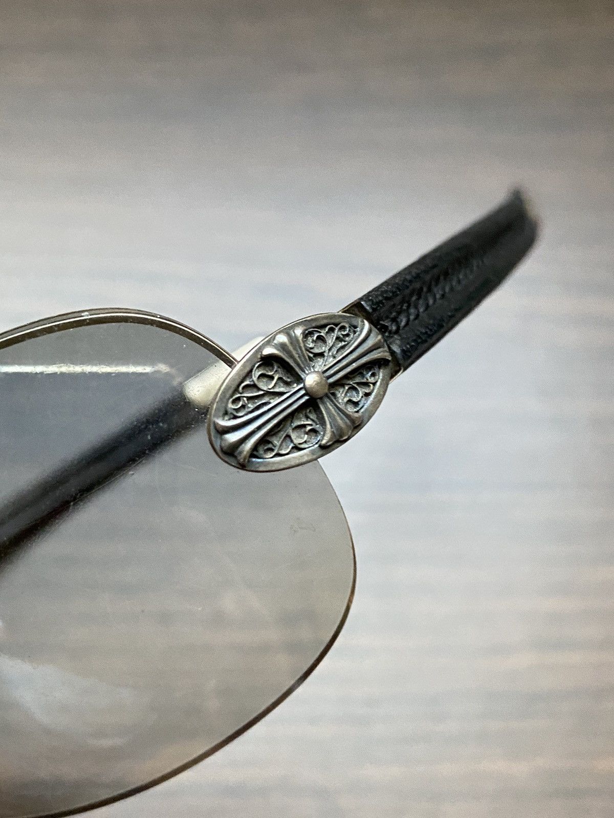 Chrome Hearts CLASSIC OVAL Chrome Hearts Sunglasses Size ONE SIZE - 8 Thumbnail