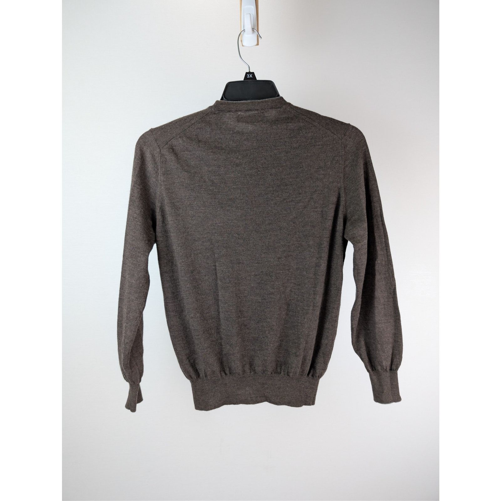 Brunello Cucinelli o1rshd1 CC20 Sweater in Dark Brown Size US M / EU 48-50 / 2 - 10 Thumbnail