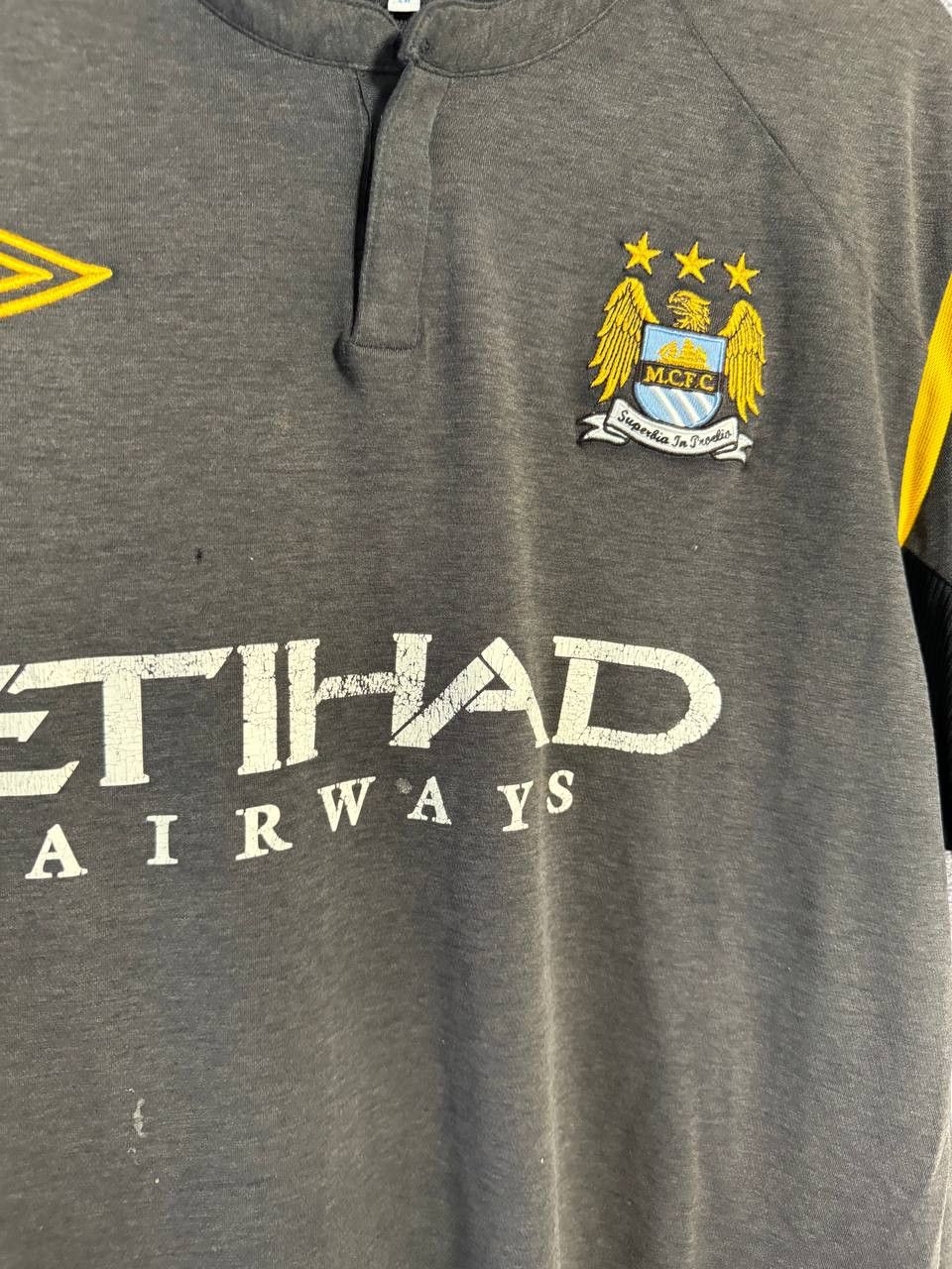 Umbro × Vintage Vintage Manchester City 2009/10 Umbro Soccer Jersey Size US XXL / EU 58 / 5 - 8 Thumbnail