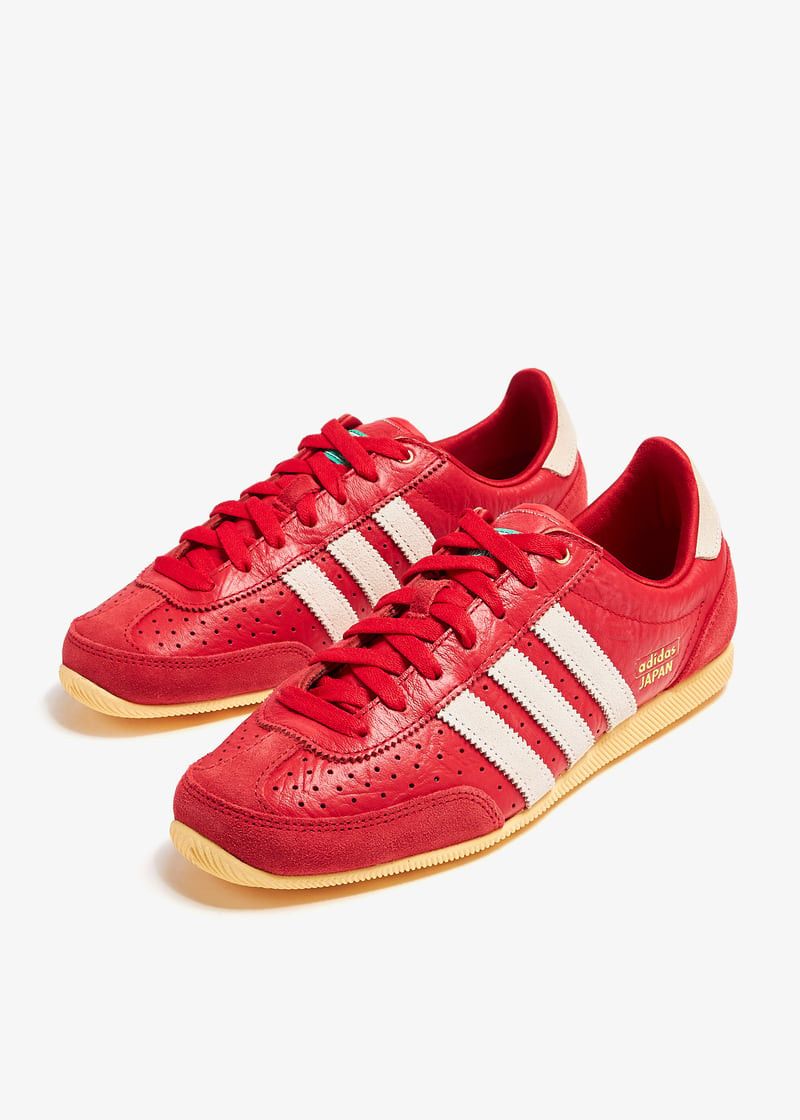 Adidas Japan Ig4507 Red Leather Size 10 W Shoes, Women's