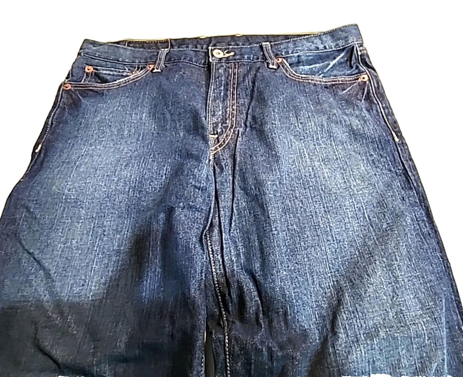 Lucky Brand Lucky Brand Mens Jeans Actual *36Wx31L Blue Relaxed Size US 36 / EU 52 - 2 Thumbnail