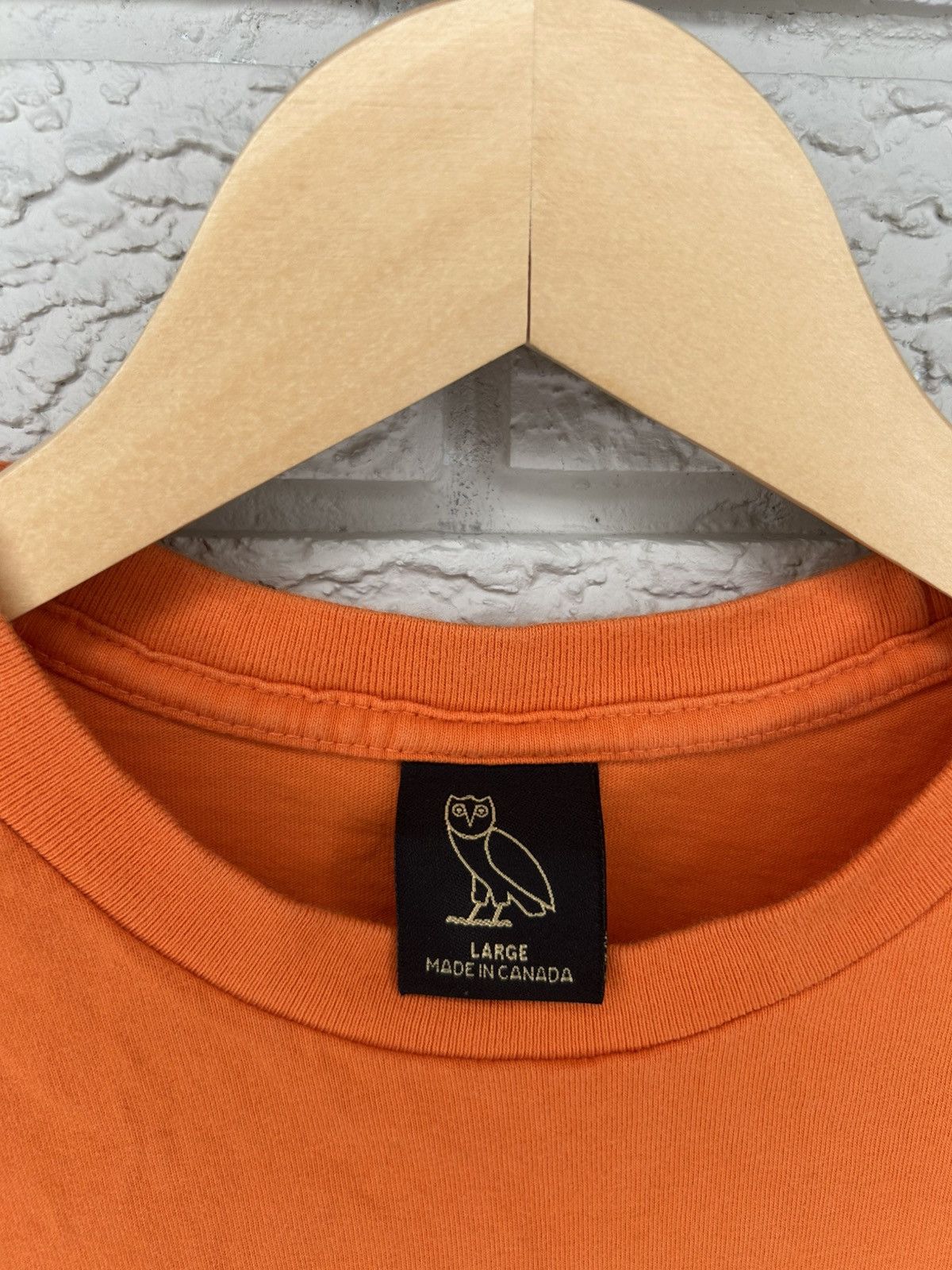October's Very Own OVO Owl Logo Orange T Shirt Size US M / EU 48-50 / 2 - 6 Thumbnail